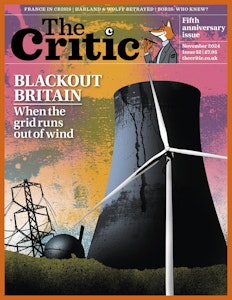 Critic magazine cover